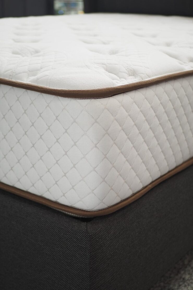Bed Foams 8 Detailed White Mattress Showcasing Knitted Offering Comfor by Orient Uniforms for customers in Dubai, Abu Dhabi, Sharjah, Ajman and across the UAE